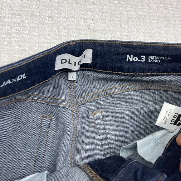 DL1961 Jeans Womens 26 Blue No.3 Skinny Instasculpt JAxDL Comfort Casual Denim - Picture 7 of 15